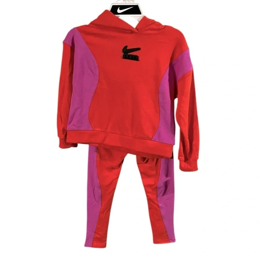 NWT Nike Kids Matching Set Red and Purple Retail $85 - Picture 4 of 9
